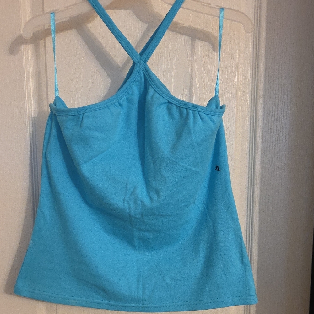 NY & CO Women's Blue Strappy Top